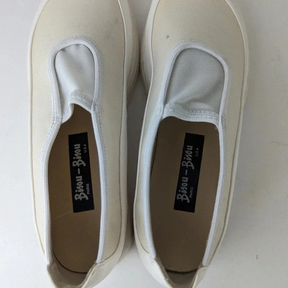 Bisou- Bisou Paris Platform Slip Ons 7 - Picture 4 of 11